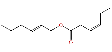 (E)-2-Hexenyl (Z)-3-hexenoate